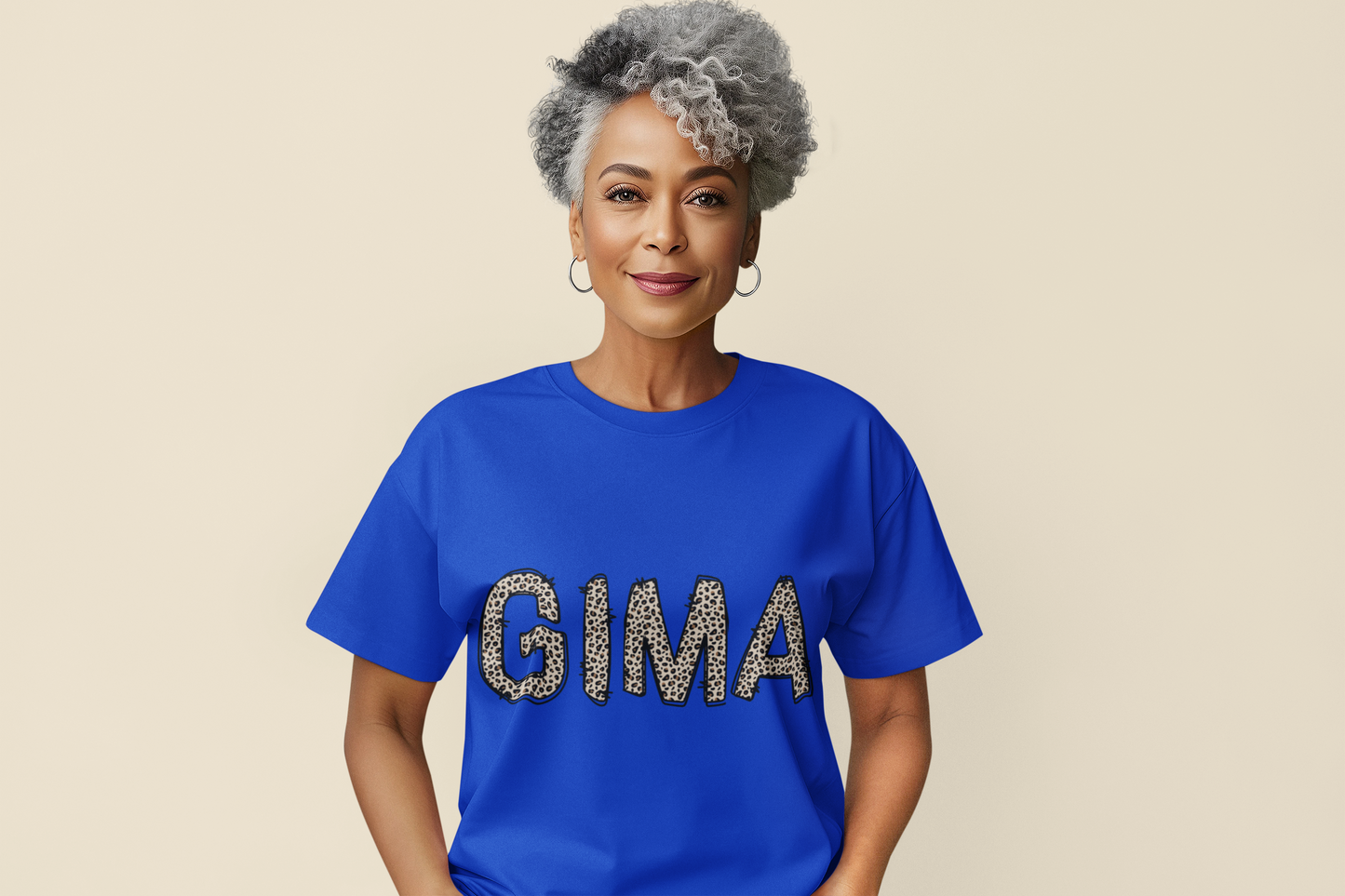 Mother's Day T-shirt with Two Nickname Options for Grandma
