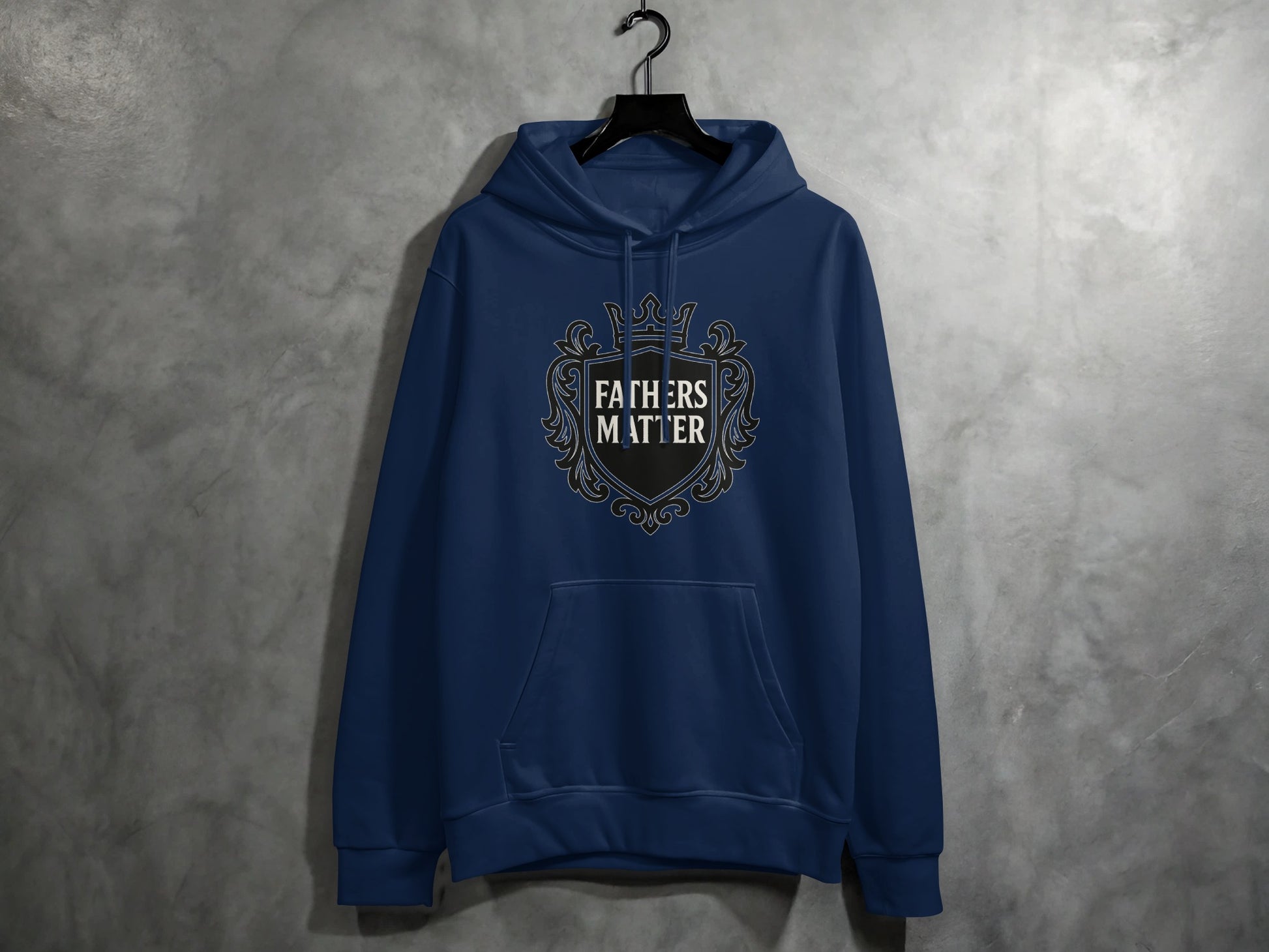 Fathers Matter Graphic Blue Hoodie product