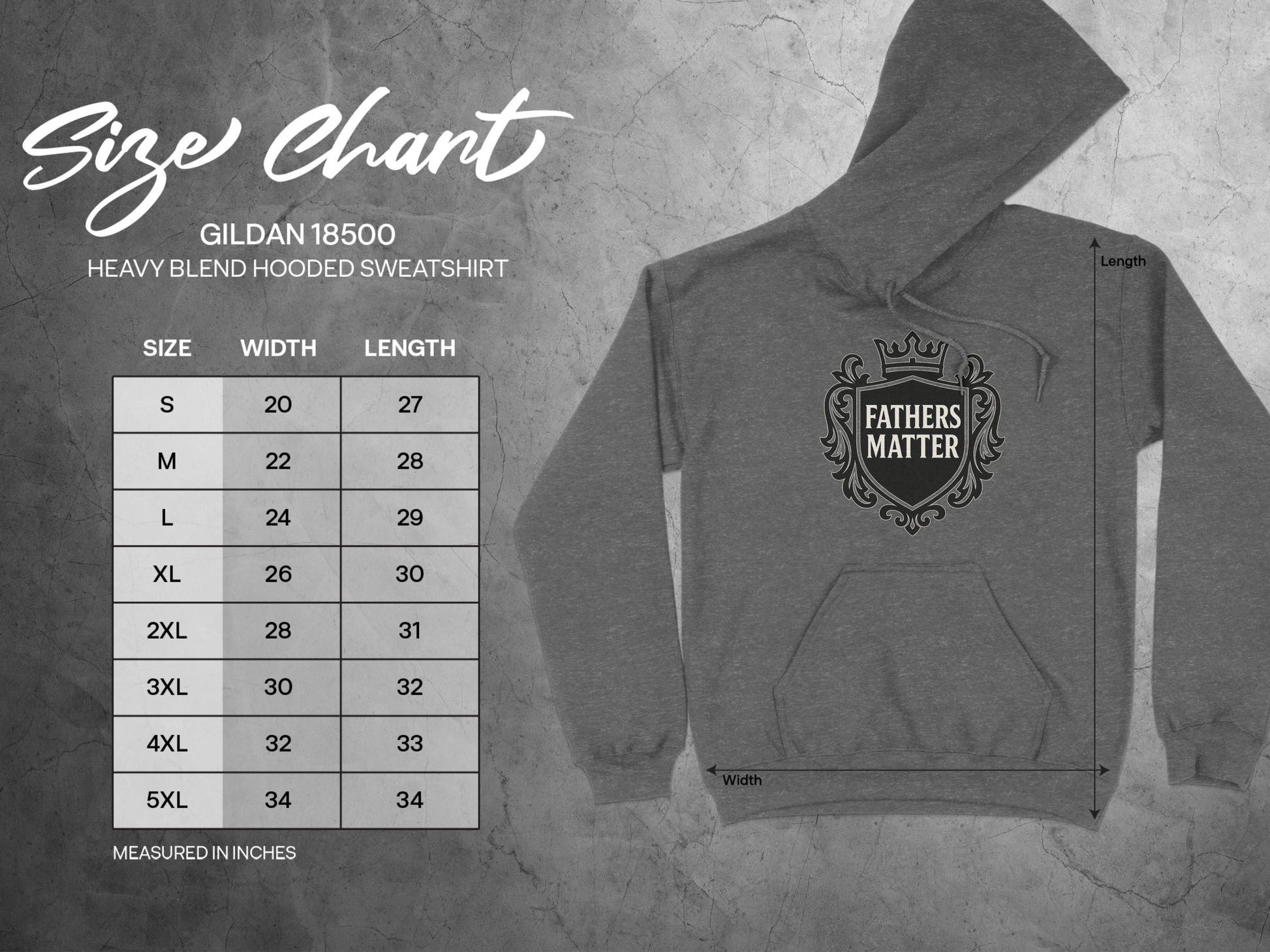 Fathers Matter Heavy Blend Hooded Sweatshirt product