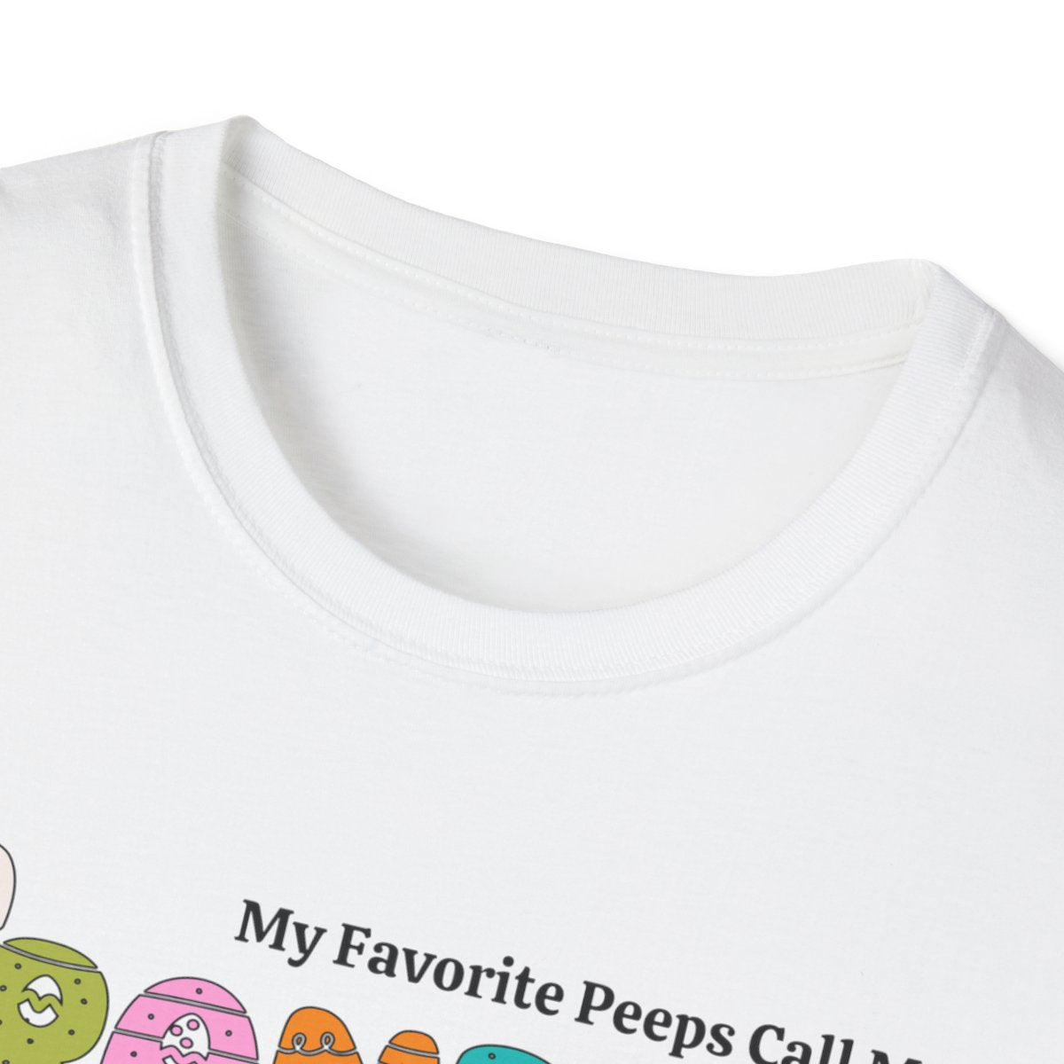 EASTER GRANDMA TSHIRT WITH YOUR OWN GRANDCHILDREN PICTURES ( 6 - 8 GrandChildren )