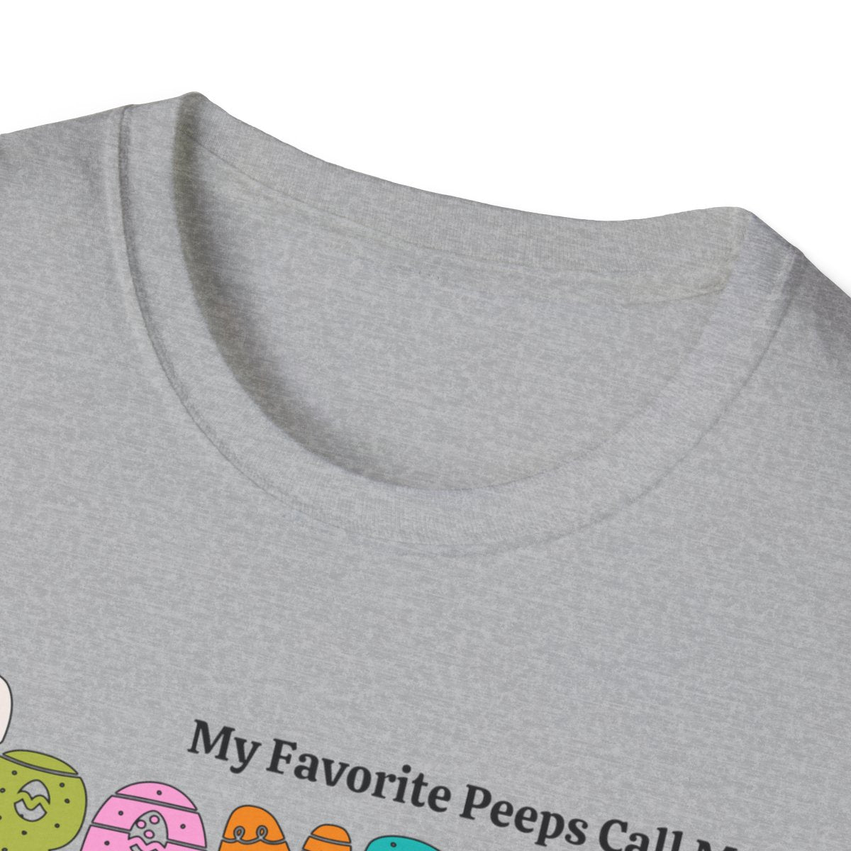 EASTER GRANDMA TSHIRT WITH YOUR OWN GRANDCHILDREN PICTURES ( 6 - 8 GrandChildren )